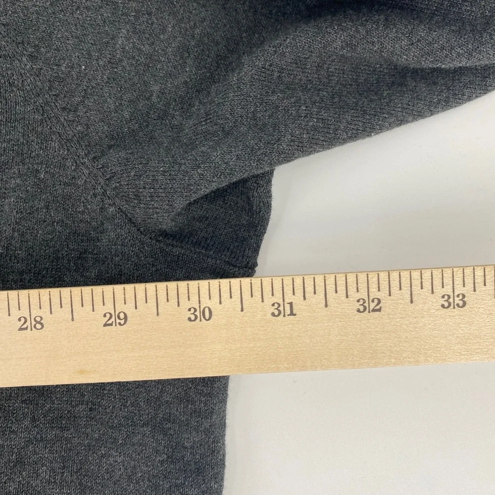 NEW Cutter Buck V Neck Sweater Mens 4XB Gray Preppy Acedemia Minimalist Office